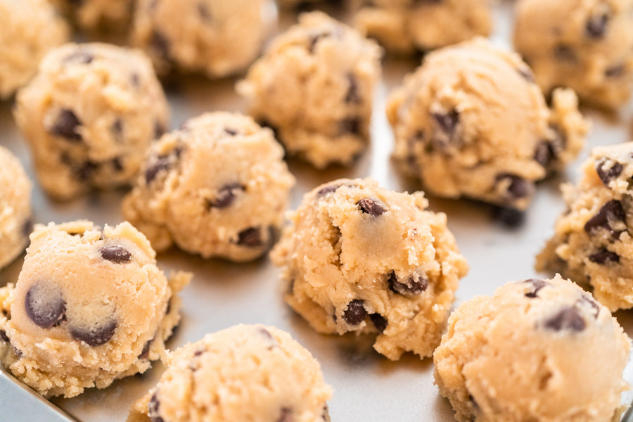 Cookie Dough on a Sheet