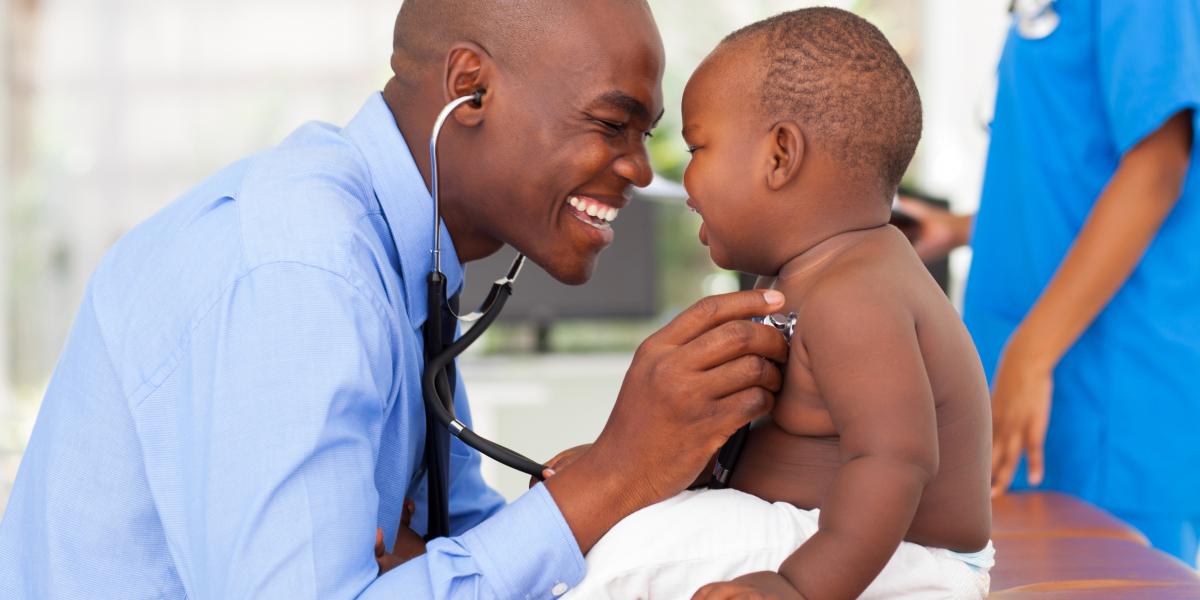 Doc with Baby