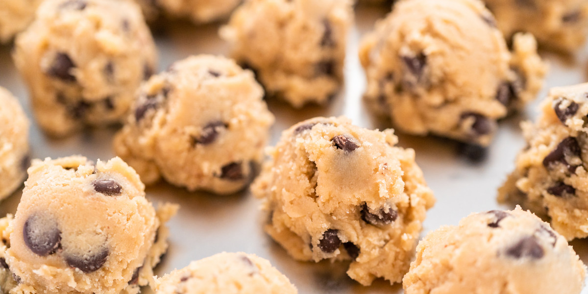 Cookie Dough on a Sheet